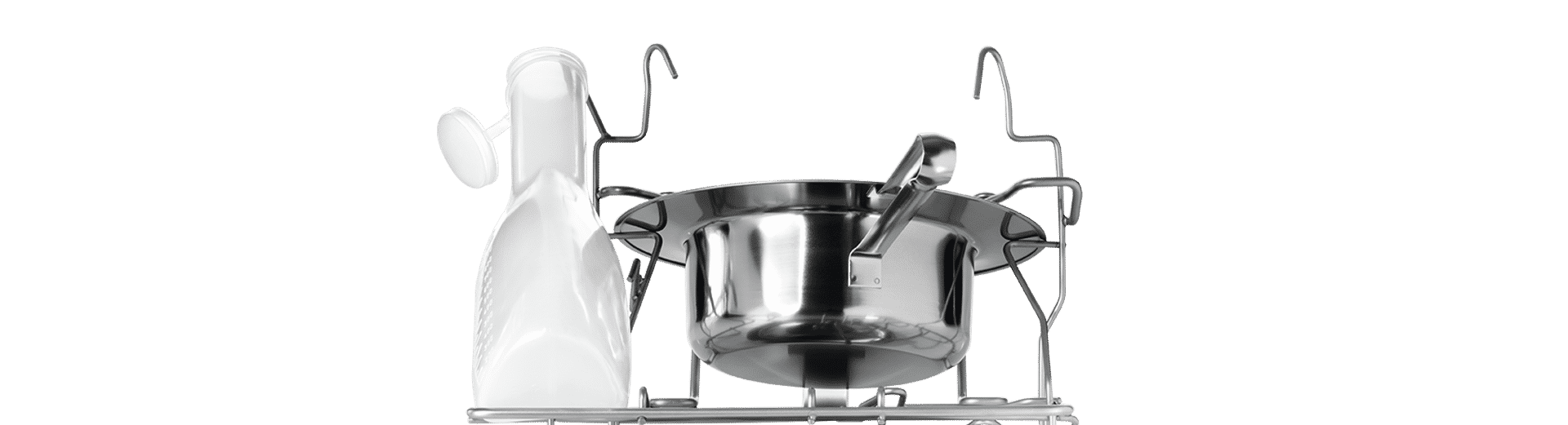 Bedpan bottle Bottle bedpan basket