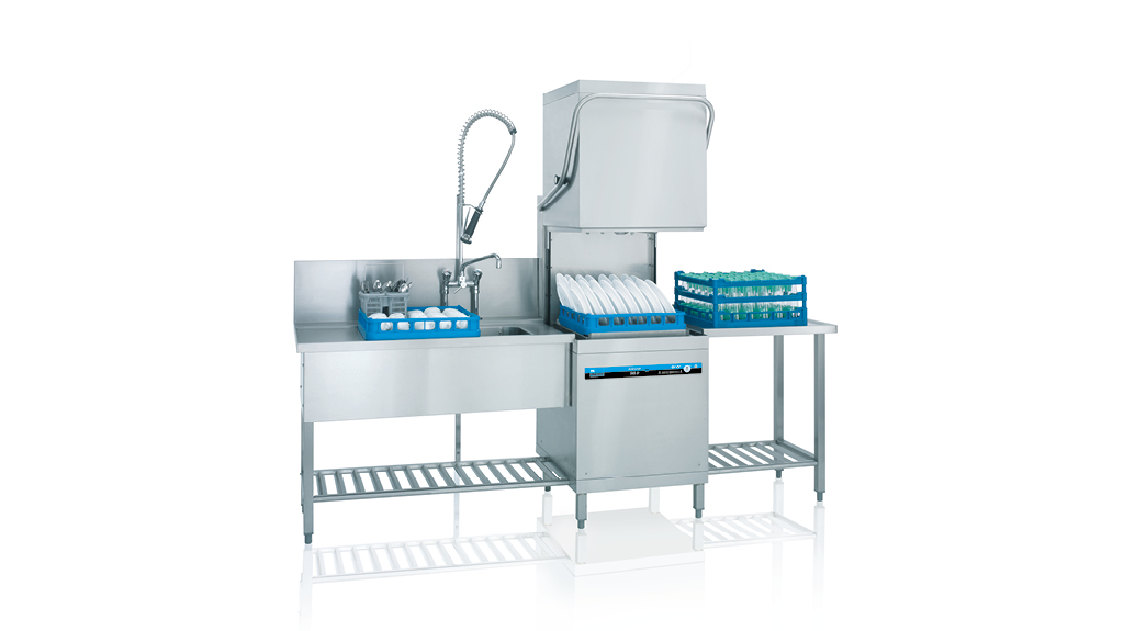 EcoStar 545D hood-type dishwasher
