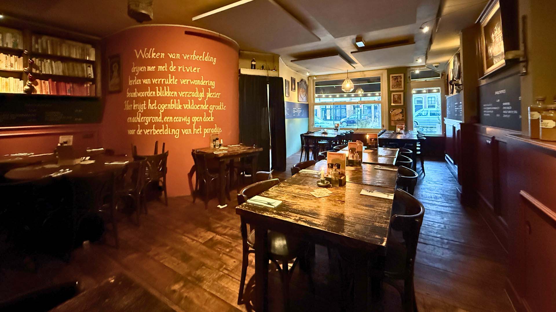 Interieur eetcafé De Verbeelding