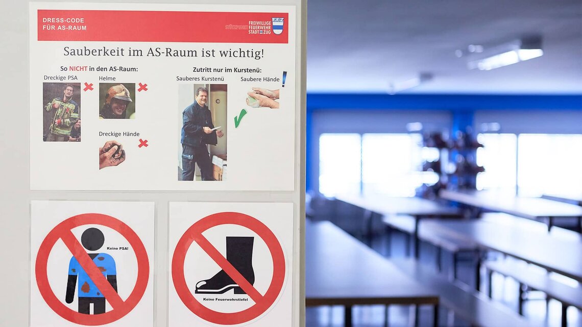 AS-Raum Feuerwehr Zug