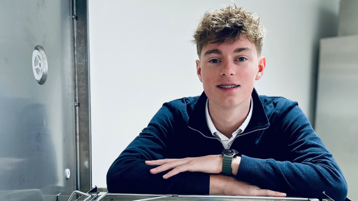 Luuk Krijgsman draait volop mee bij MEIKO