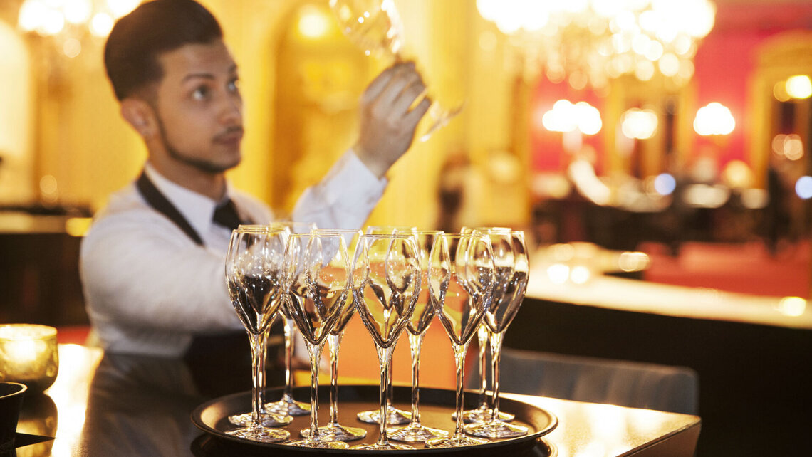 Konyhafelszerelés, gasztronómia Gläserspülmaschine M-iClean im Casino