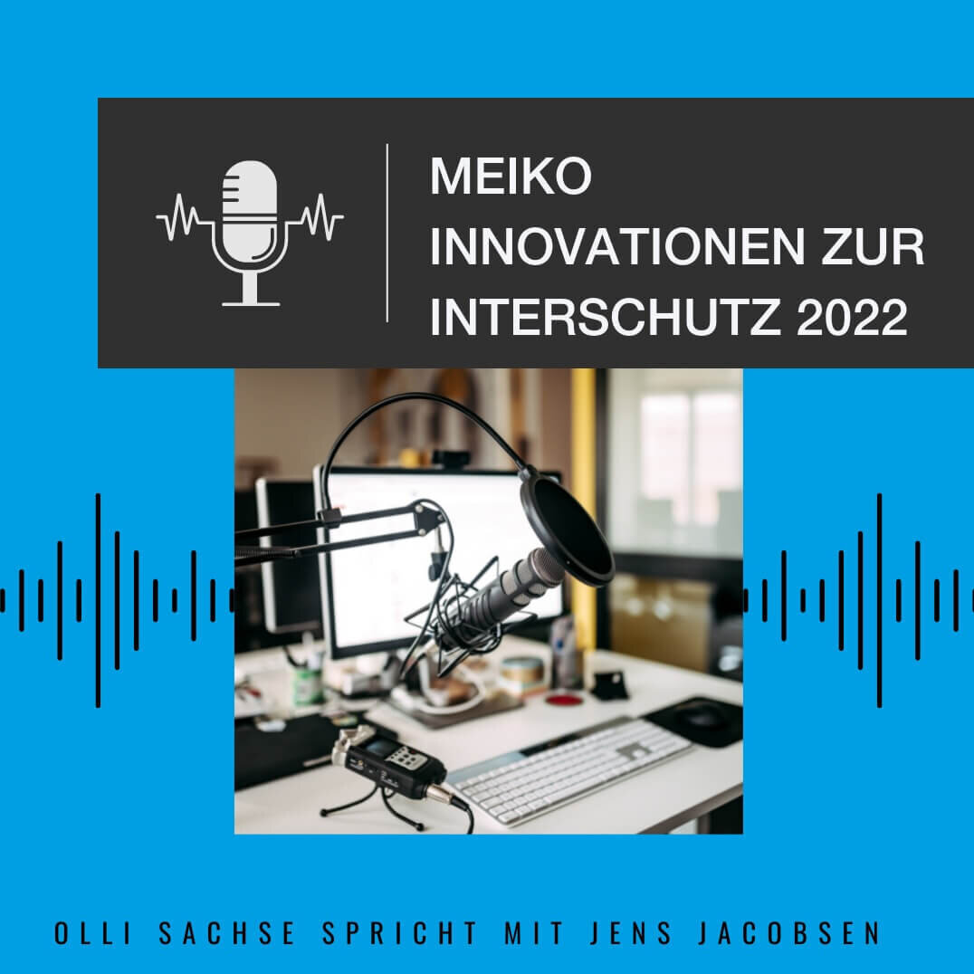 Radio 112 Programmchef und Moderator im Interview mit Jens Jacobsen, Vertriebsleiter für Persönliche Schutzausrüstung bei MEIKO Radio 112 Programmchef und Moderator im Interview mit Jens Jacobsen, Vertriebsleiter für Persönliche Schutzausrüstung bei MEIKO