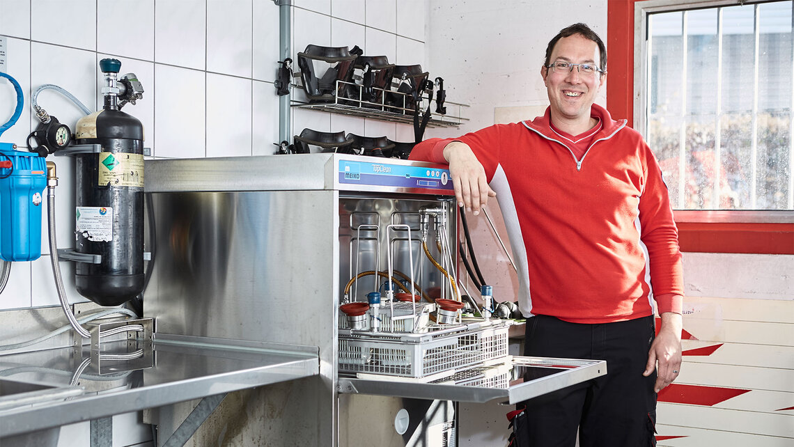 TopClean M in Büren Maskenaufarbeitung