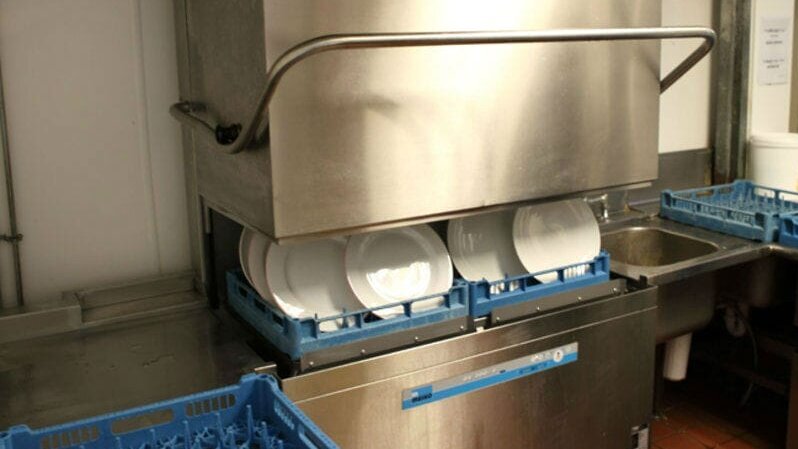 Twin basket dishwasher twin basket dishwashing machine