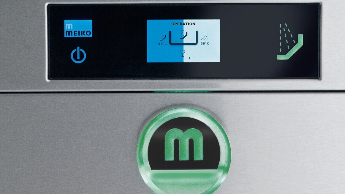 MEIKO dishwasher displays the temperature and gives you an idea on what is going on in the wash process. MEIKO dishwasher displays the temperature and gives you an idea on what is going on in the wash process.