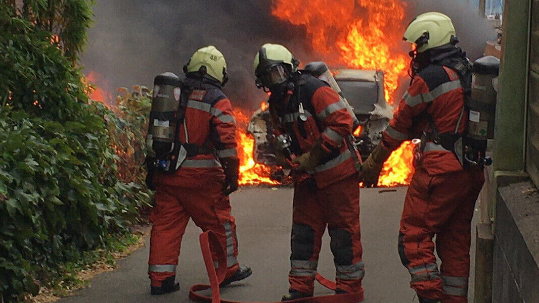 Schutzausrüstung für die Feuerwehr