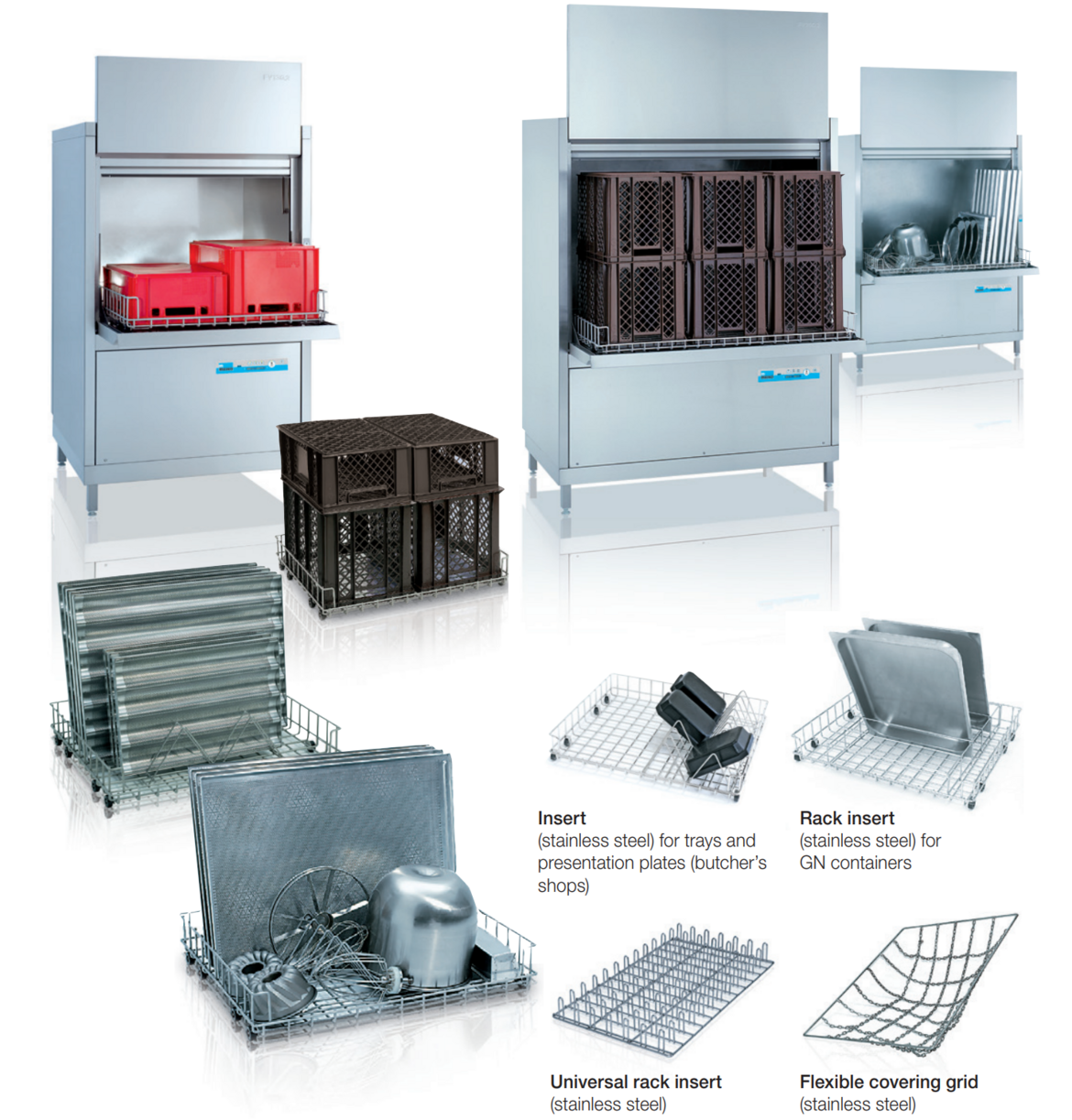 Highly versatile MEIKO's pot washer series Highly versatile MEIKO's pot washer series