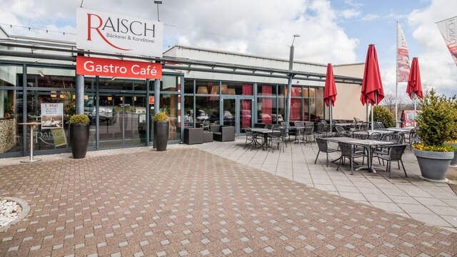 Aspect extérieur de la boulangerie Raisch