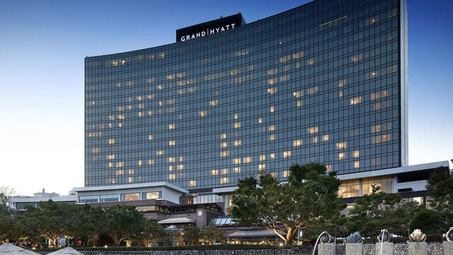 Grand Hyatt Hotel Gebäude Grand Hyatt Hotel Gebäude von außen