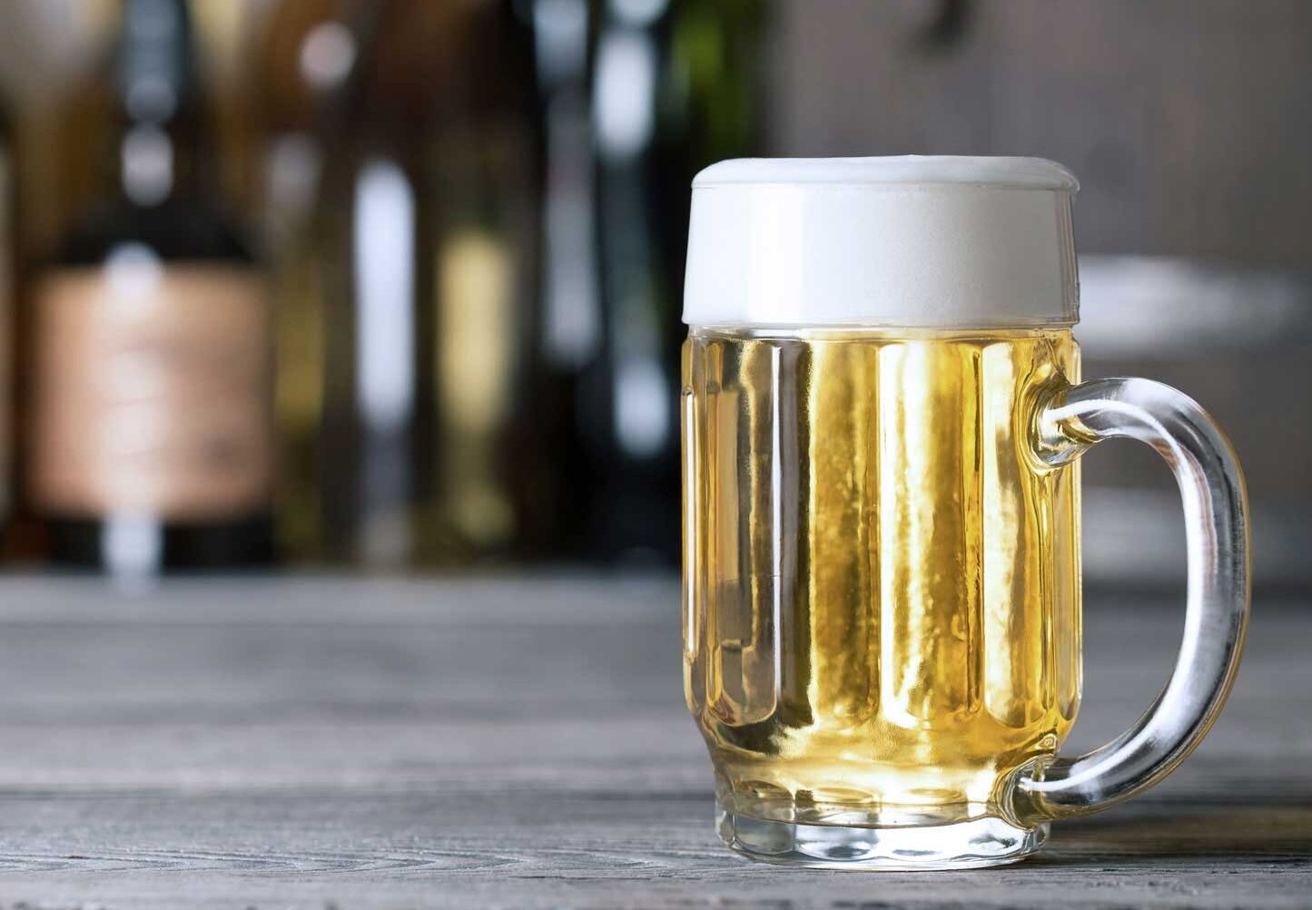 An ice cold draft beer makes you want more