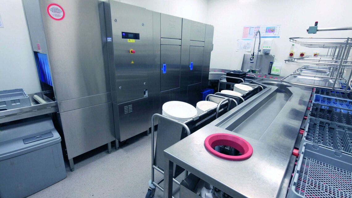 rack conveyor dishwasher O2