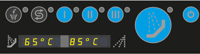 Meiko UPster Temperature Meiko UPster Temperature