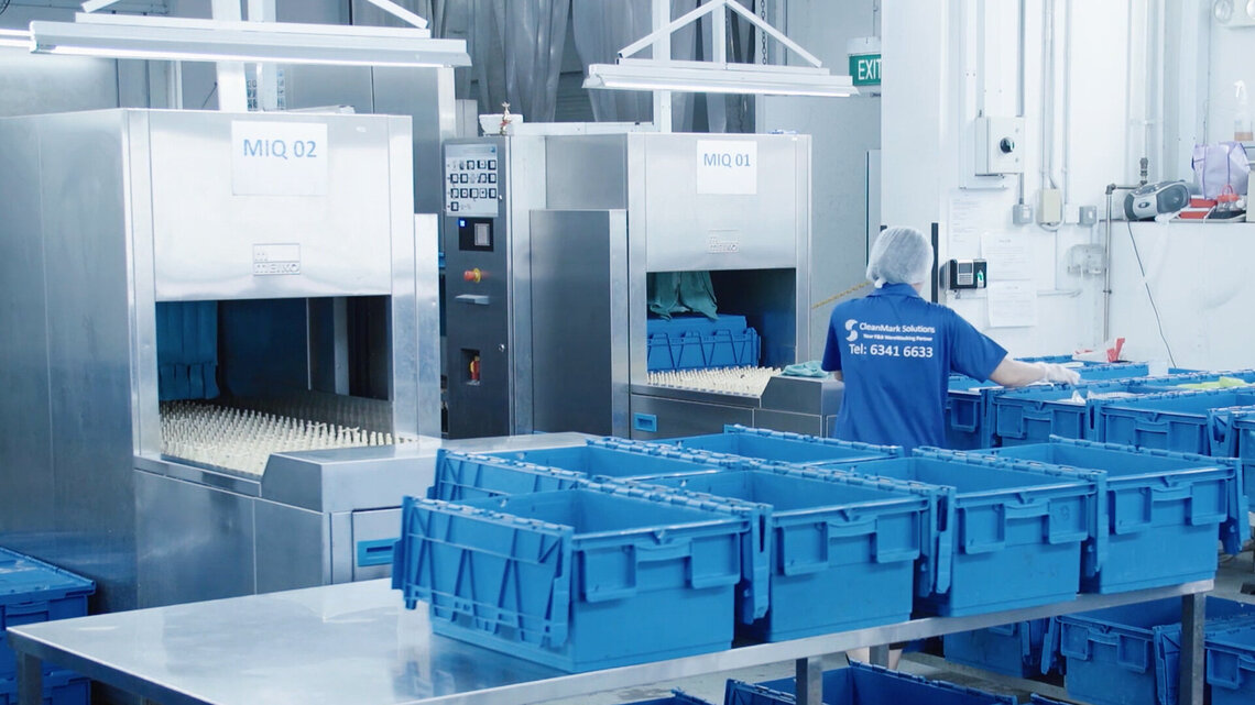 Clean Mark Portrait Spülmaschine