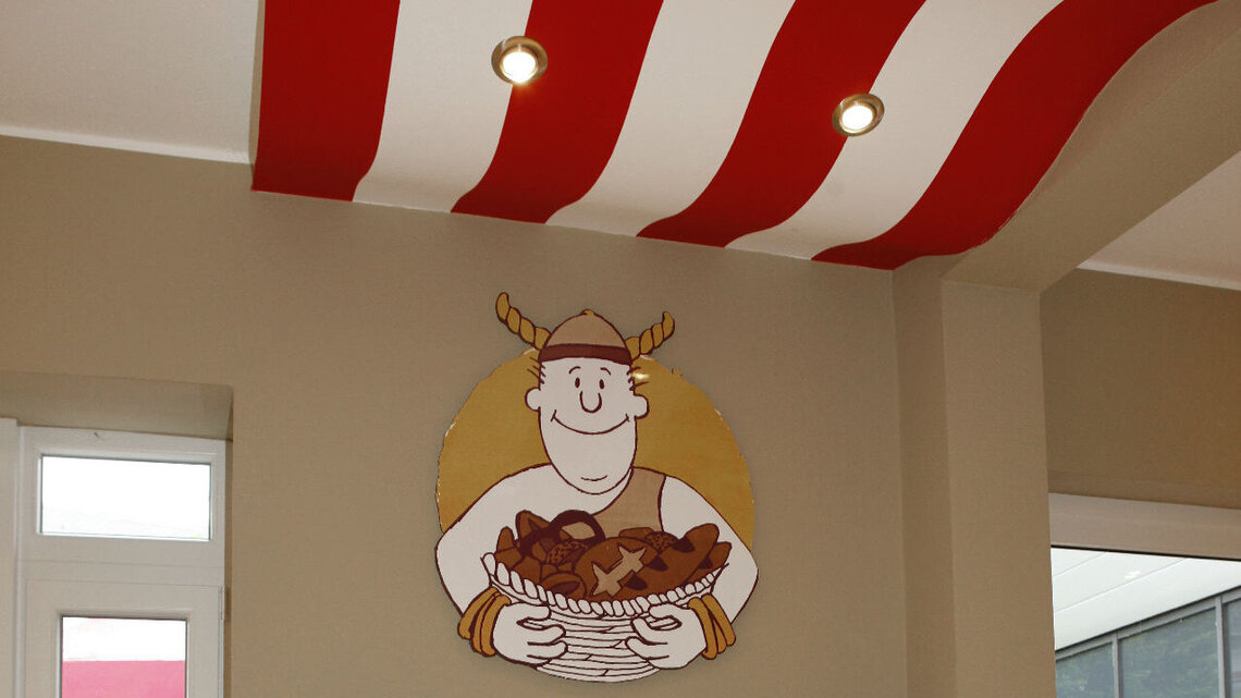 Mašine za pranje plehova Wikingerbäcker Logo Wikingerbäcker