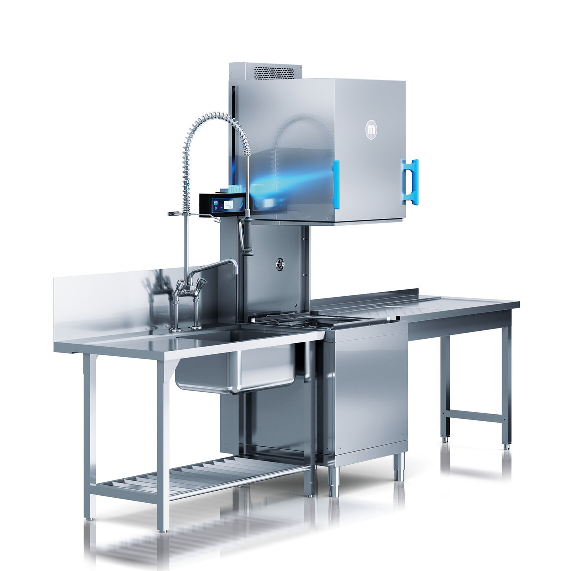 economische afwasmachine met afzuigkap M-iClean