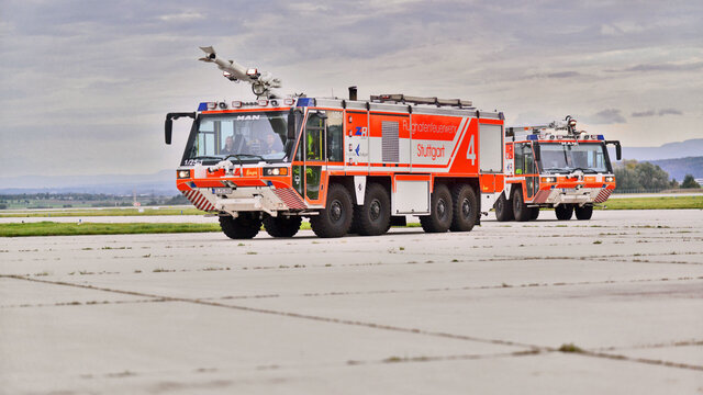 Luchthaven brandweer Luchthaven brandweer in Stuttgart