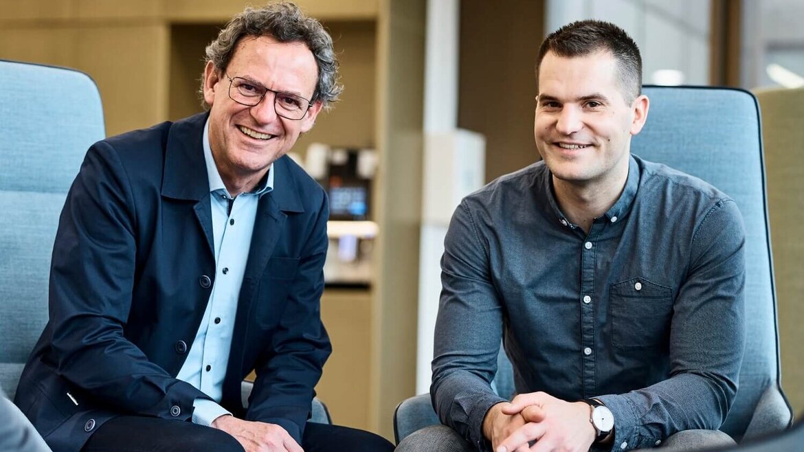Martin Schömezler and Dr Johannes Lenz Martin Schömezler and Dr Johannes Lenz