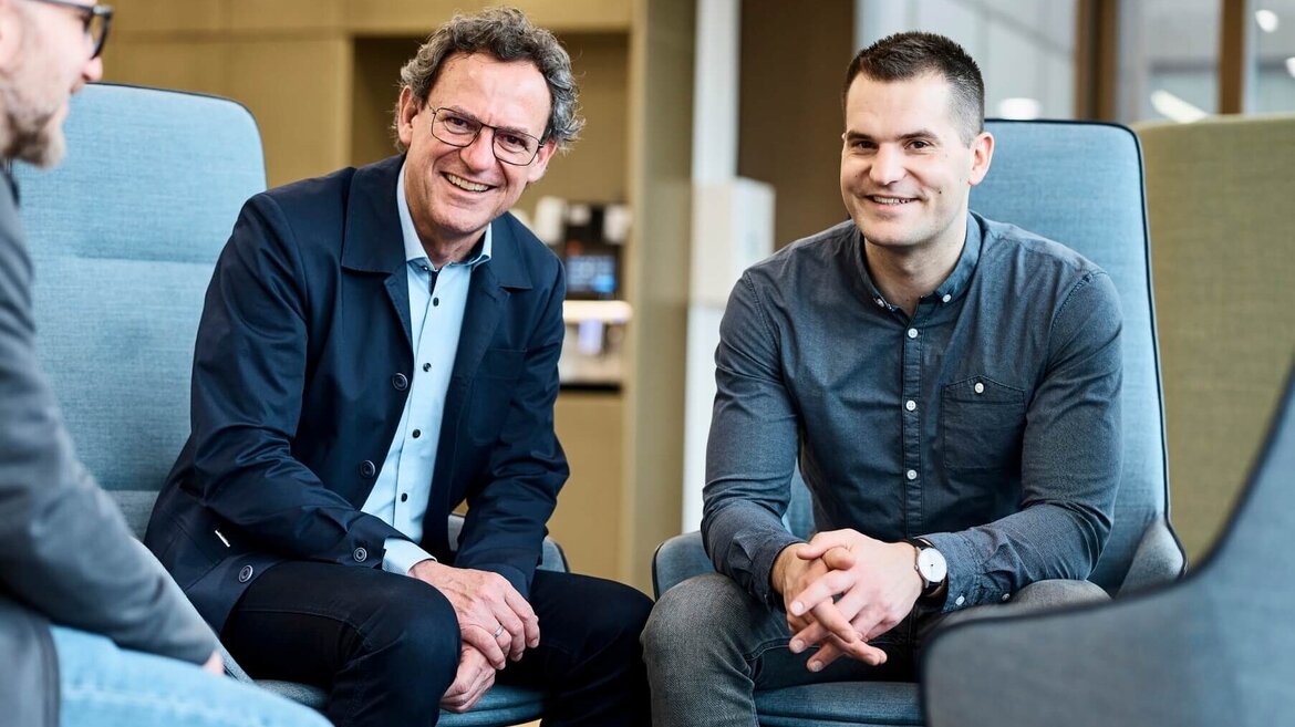Martin Schömezler et Dr Johannes Lenz Martin Schömezler et Dr Johannes Lenz