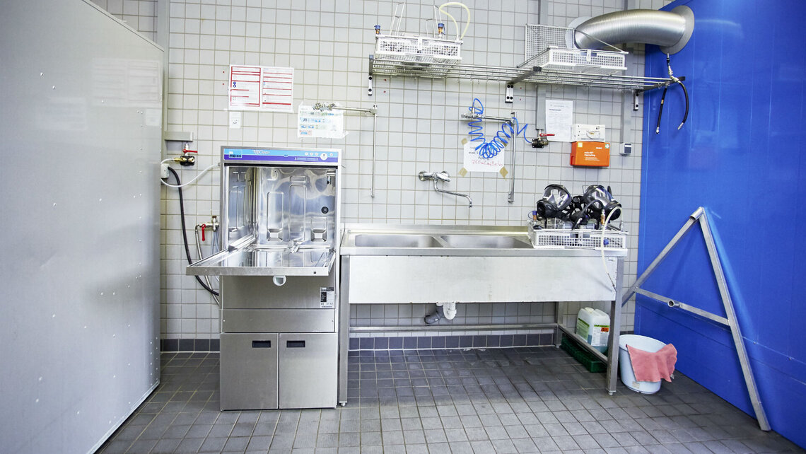 Reinigungsgerät Atemschutzausrüstung Reinigungsgerät für Atemschutzausrüstung