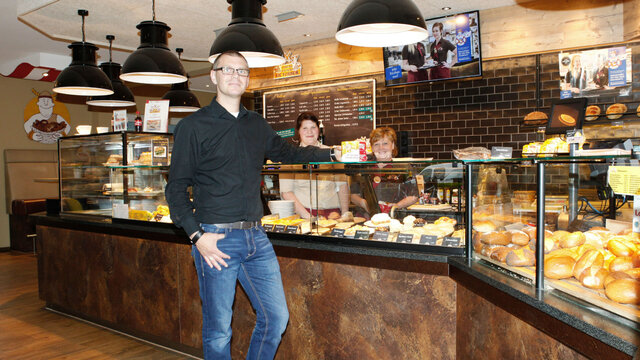 Services de café boulangerie des Vikings