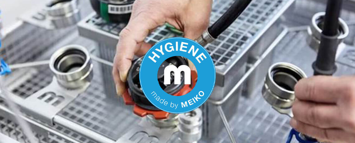 Pressurisation in the TopClean M cleaning and disinfection appliance