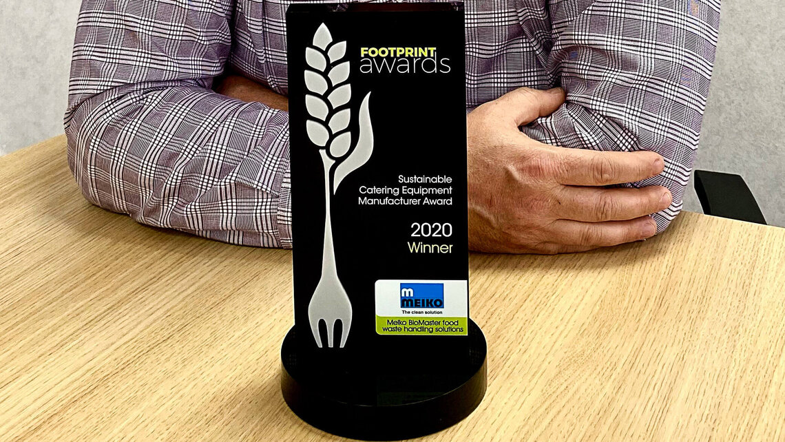 Paul Anderson avec le Footprint Award Paul Anderson avec le Footprint Award