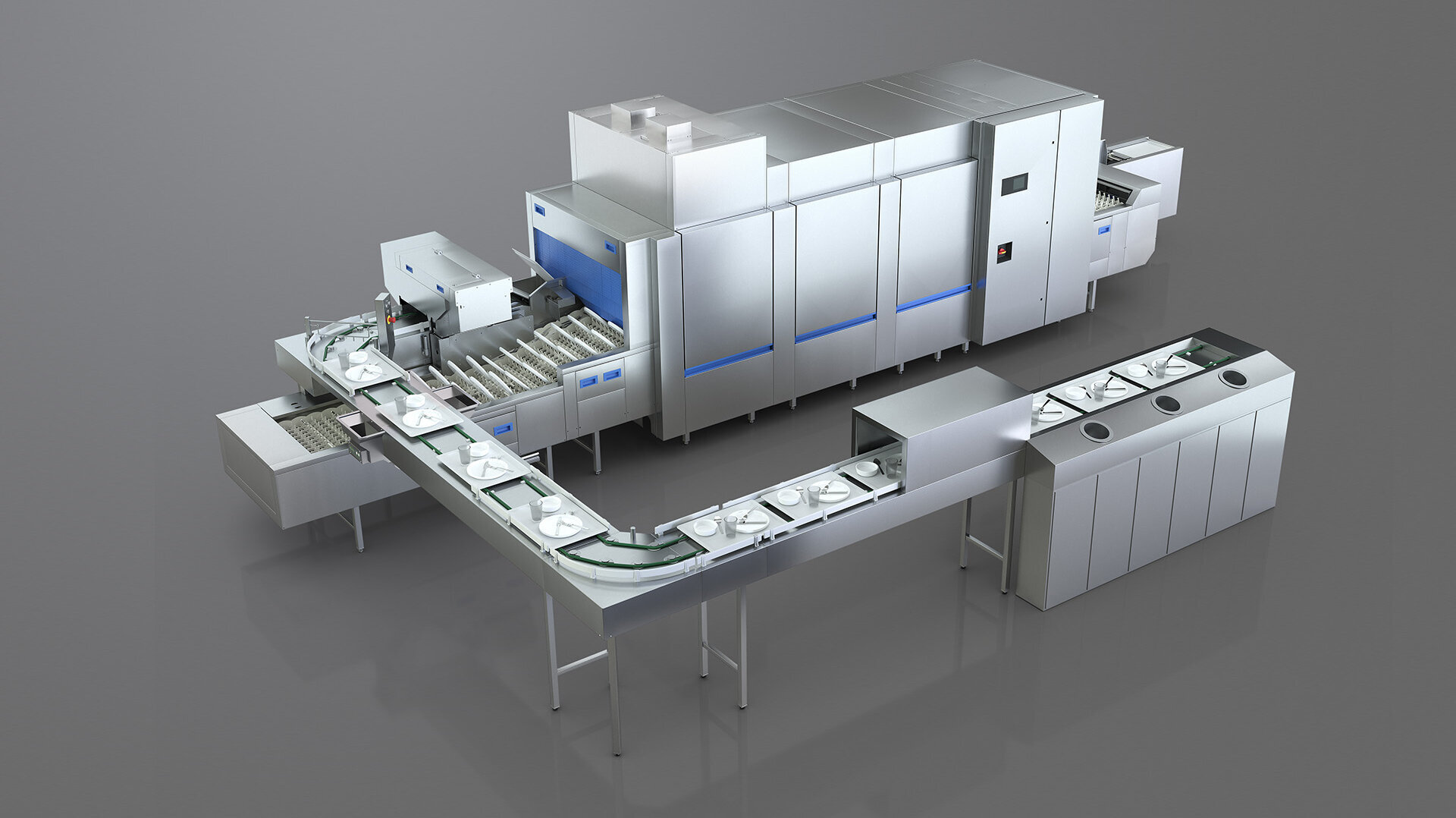 Lave-vaisselle à convoyeur M-iQ BlueFire