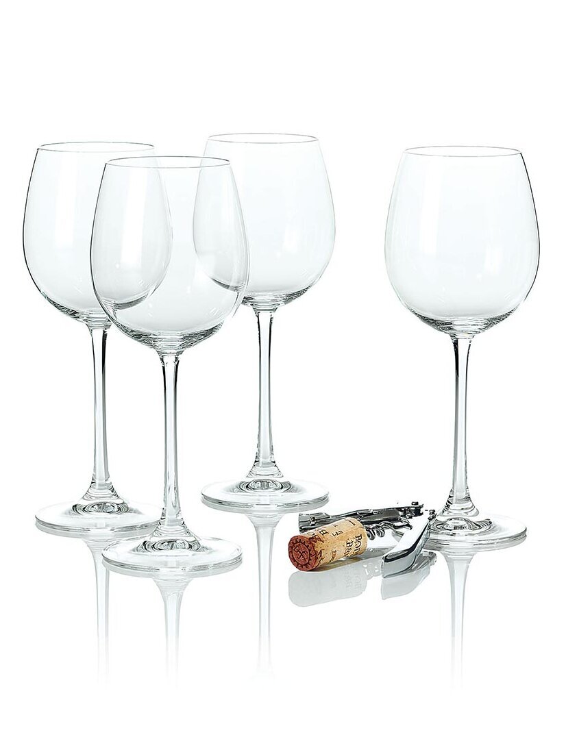Wine glass cork four wine glasses cork