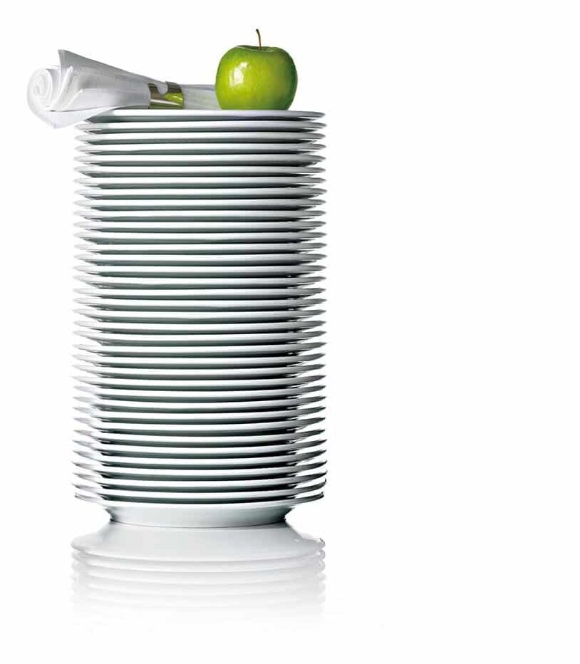 Plate stack apple stack of plates apple
