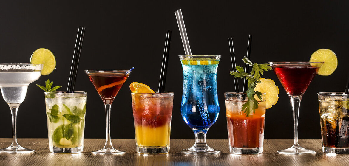 Clean cocktail glasses Clean cocktail glasses