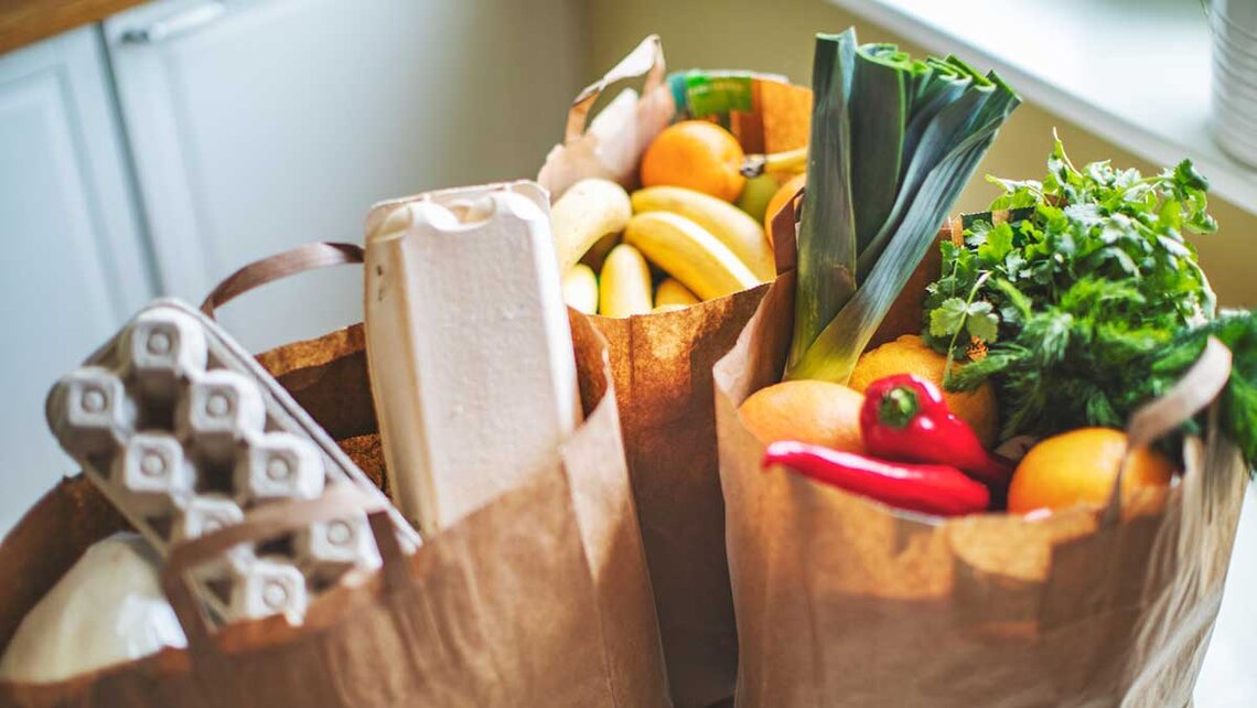 Spesa quotidiana e consegna a mano