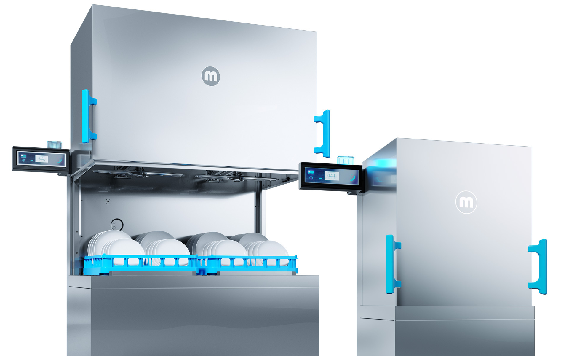 Sparsame Haubenspülmaschine M-iClean H Meiko Sparsame Haubenspülmaschine M-iClean H