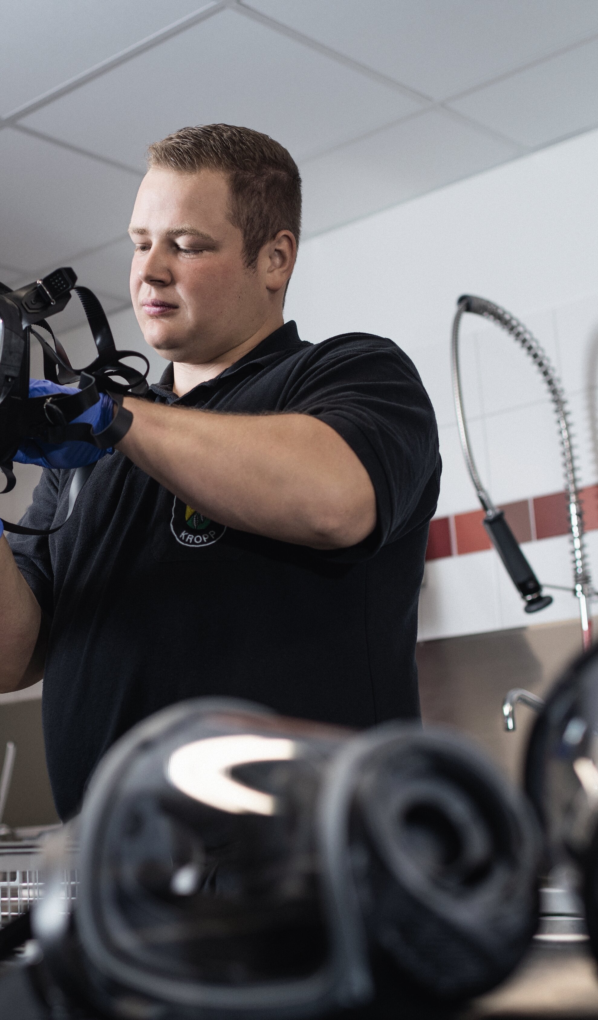 Respiratory protection for fire service & industry / personal protective equipment (PPE)