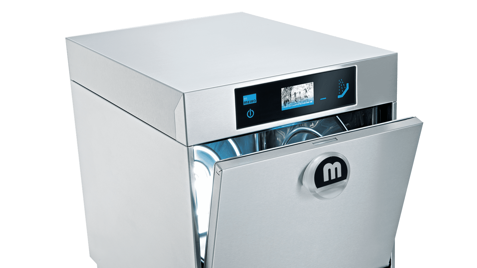M-iClean US ouvert M-iClean US avec porte ouverte