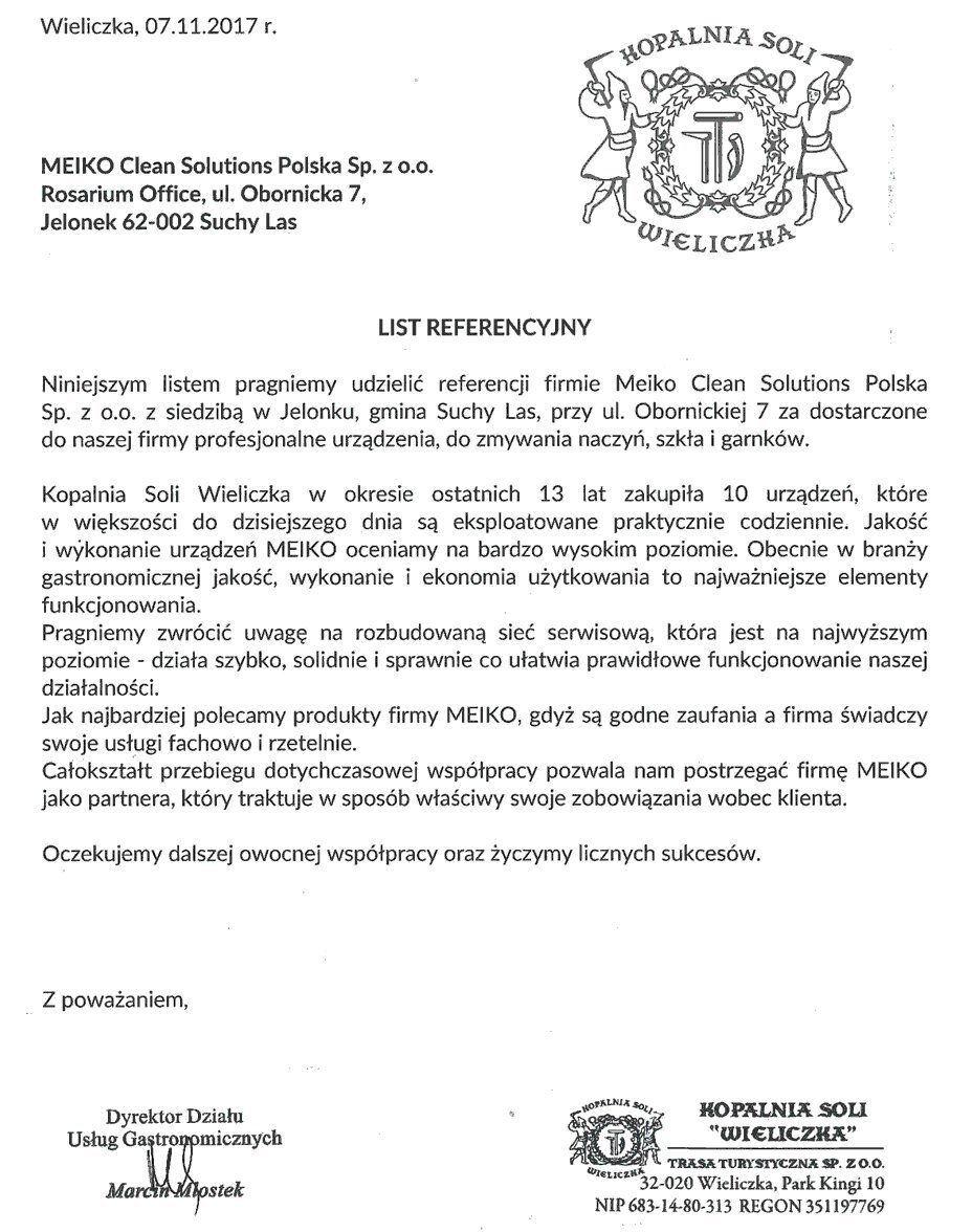 Referenz Wielinczka