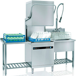 Pass through dishwasher UPster