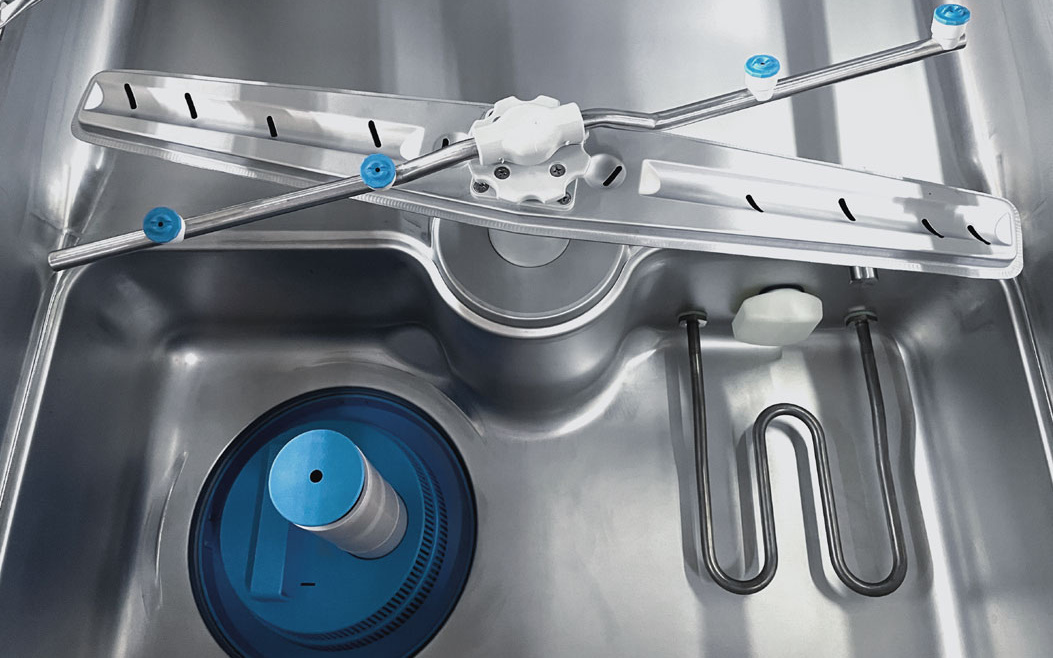 Washing tank of UPster H hood type dishwasher