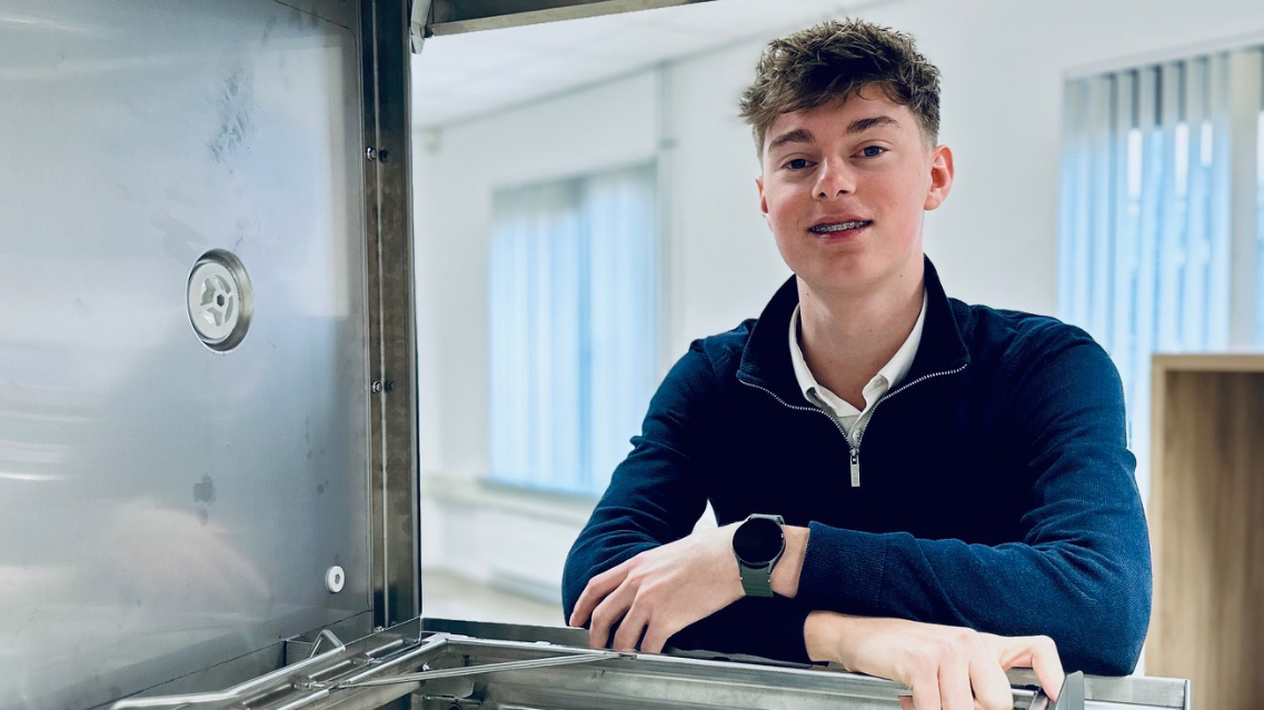 Luuk Krijgsman, sales support medewerker