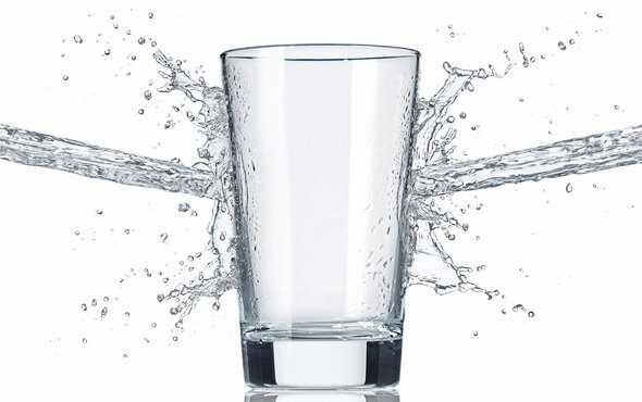 water glass water glass splash