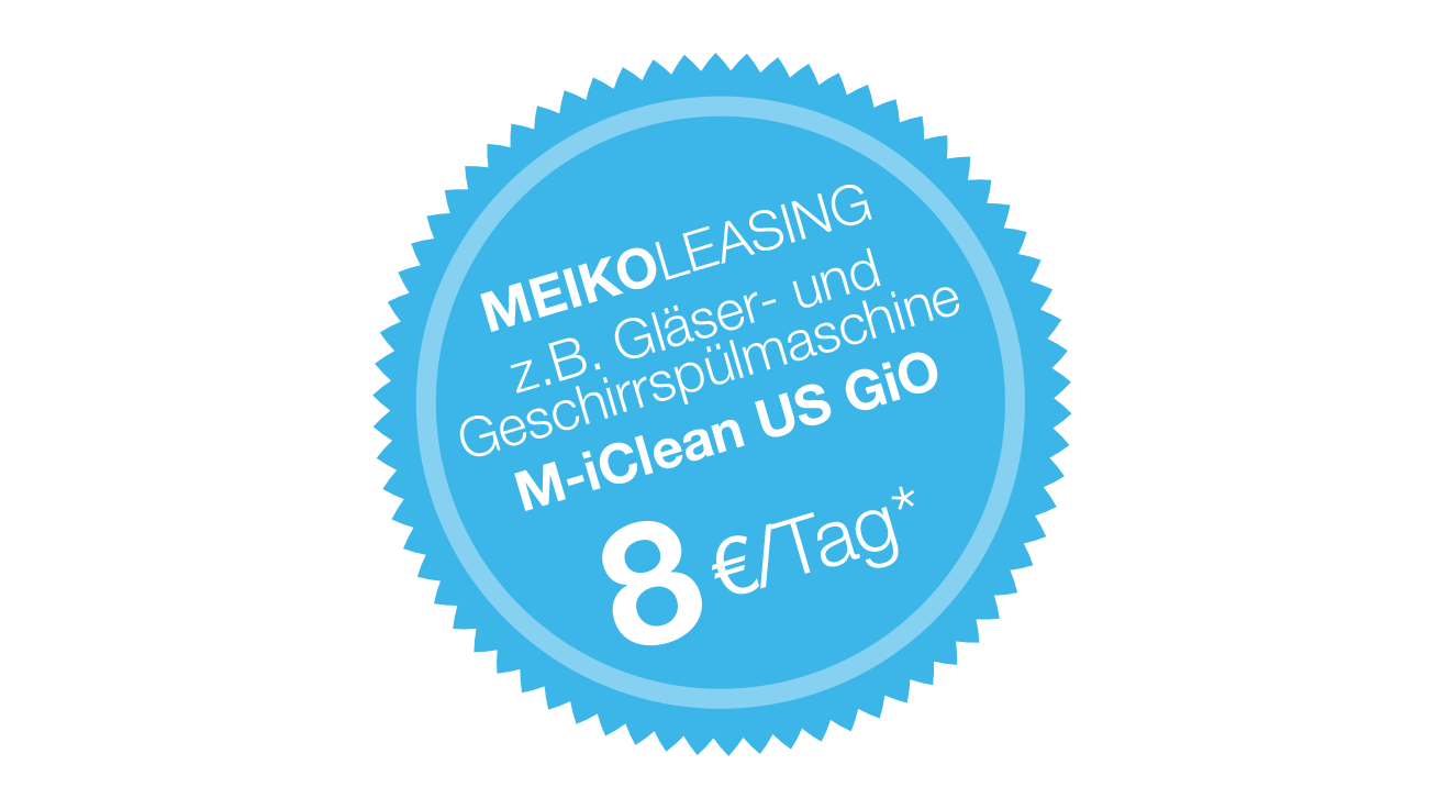 Hygiene und Brillanz bereits ab 8 Euro netto pro Tag