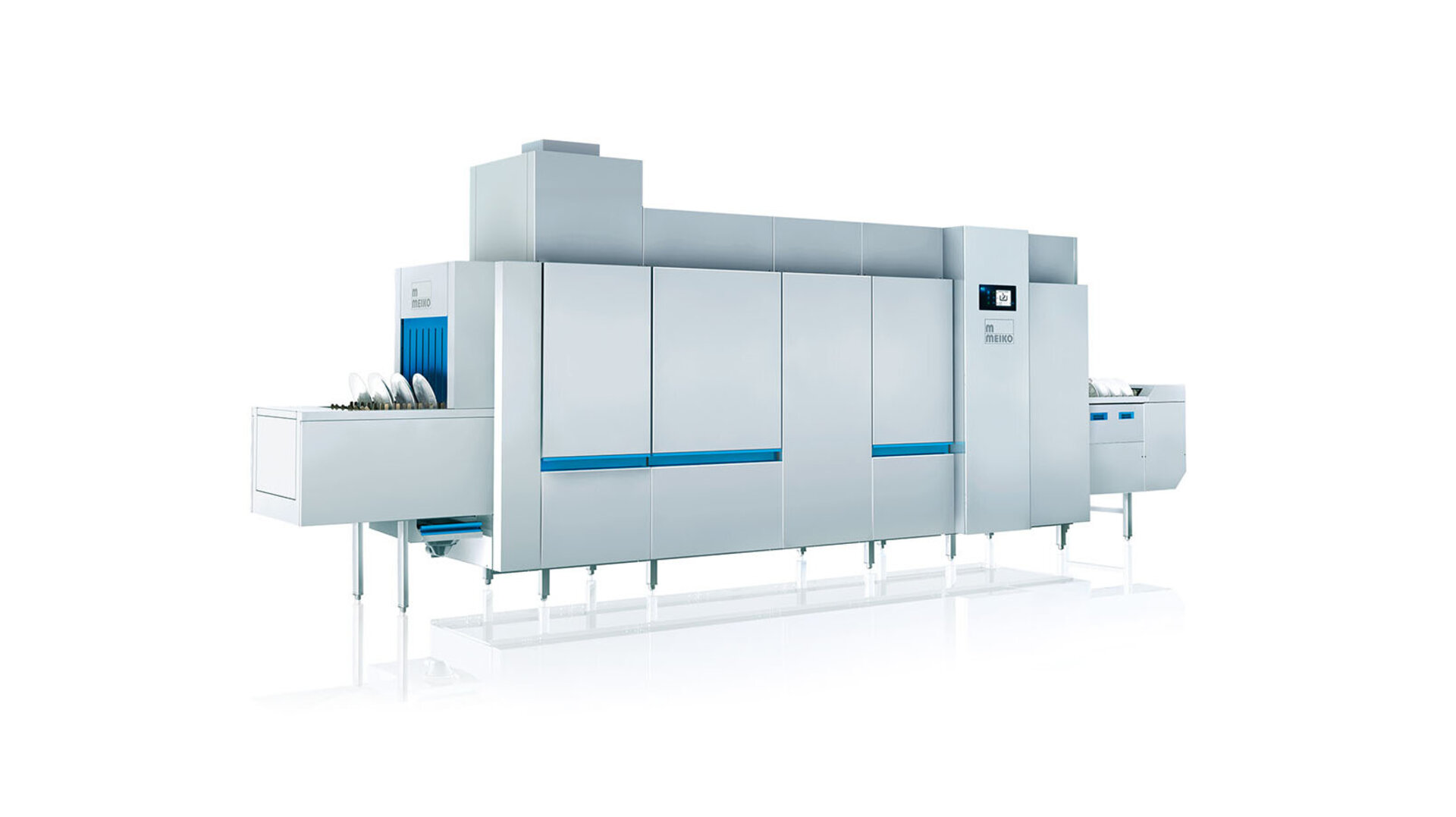 Flight type dishwasher Conveyor dishwasher M-iQ