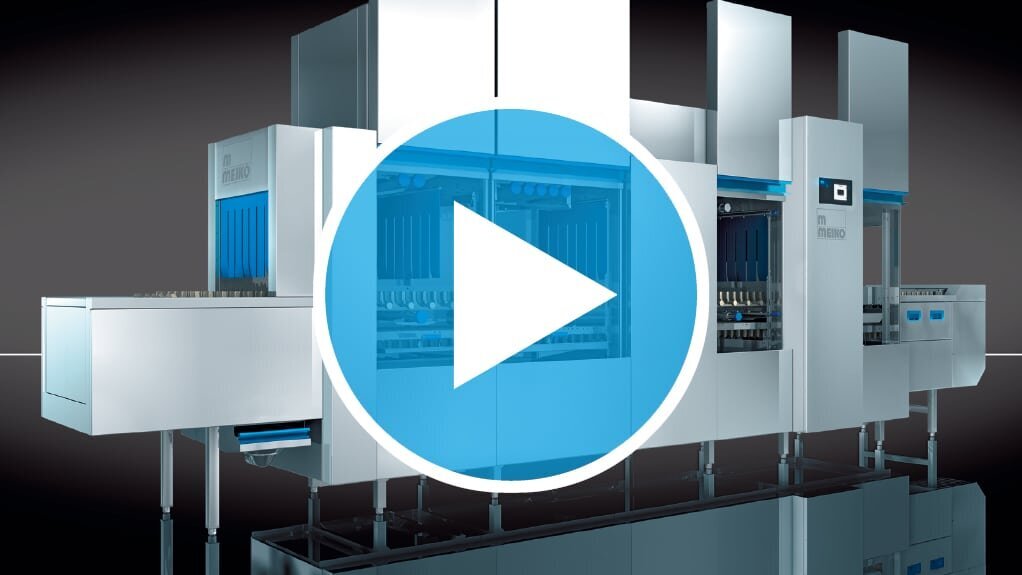 Self-cleaning of the M-iQ dishwasher