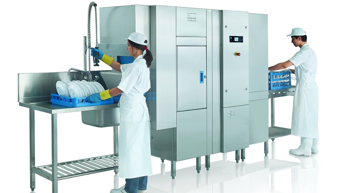 UPster K beginner rack transport dishwasher