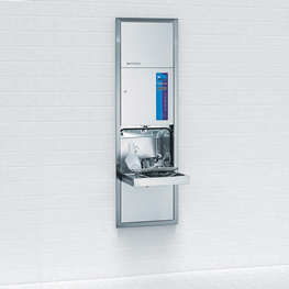 Steckbeckenspüler eingebaut Steckbeckenspüler TopLine eingebaut