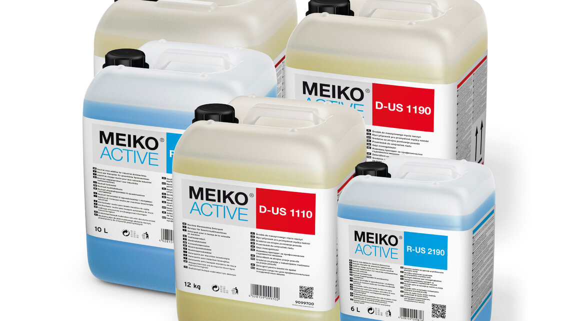 MEIKO ACTIVE reinigings- en naglansmiddelen