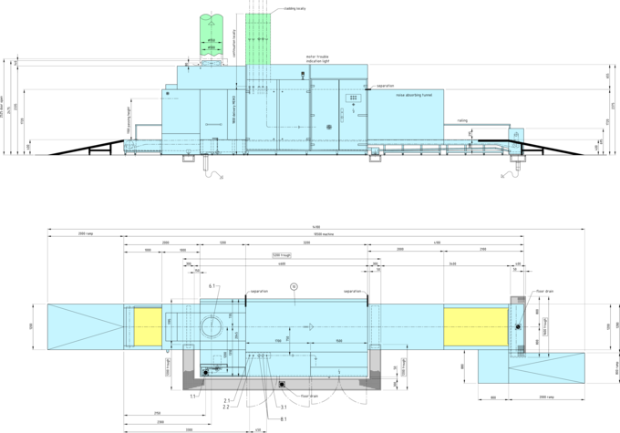 dimensions BA 251-C Meiko dimensions BA 251-C