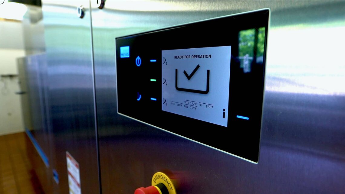 New Yorker Vermietungsunternehmen Saubereres Geschirr mit MEIKO