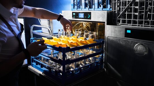 Convertible dishwasher 2 in 1 Gastro Spülmaschine