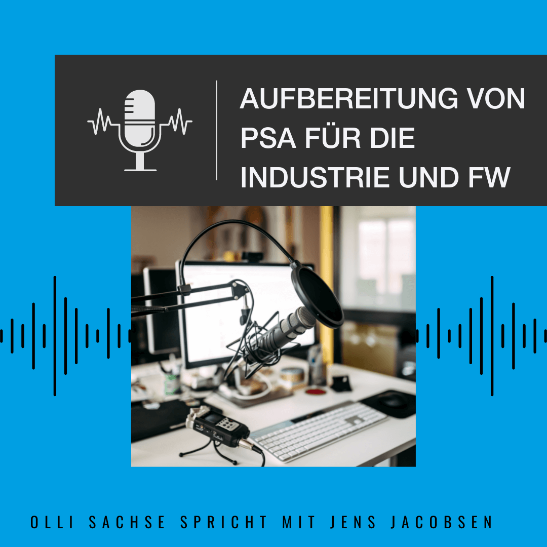 Radio 112 spricht mit Jens Jacobsen u.a. über die Aufbereitung von PSA für Industrie und Feuerwehr Radio 112 spricht mit Jens Jacobsen u.a. über die Aufbereitung von PSA für Industrie und Feuerwehr